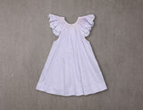 Teagan Dress | Frosty Violet